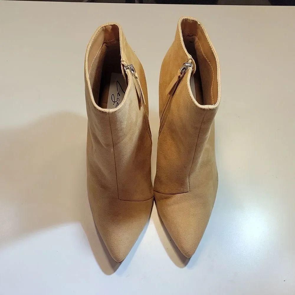 ZEGARRA POINTED TOE SUEDE HIGH HEEL STILETTOS ANKLE BOOTS - Picture 11 of 15